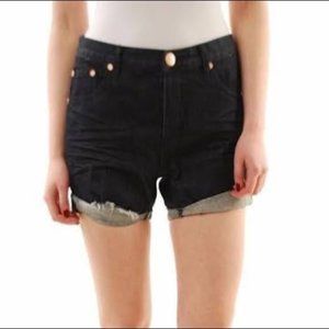 One by One Teaspoon Chargers Shorts